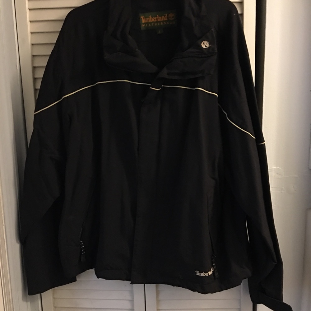 Timberland waterproof large jacket black